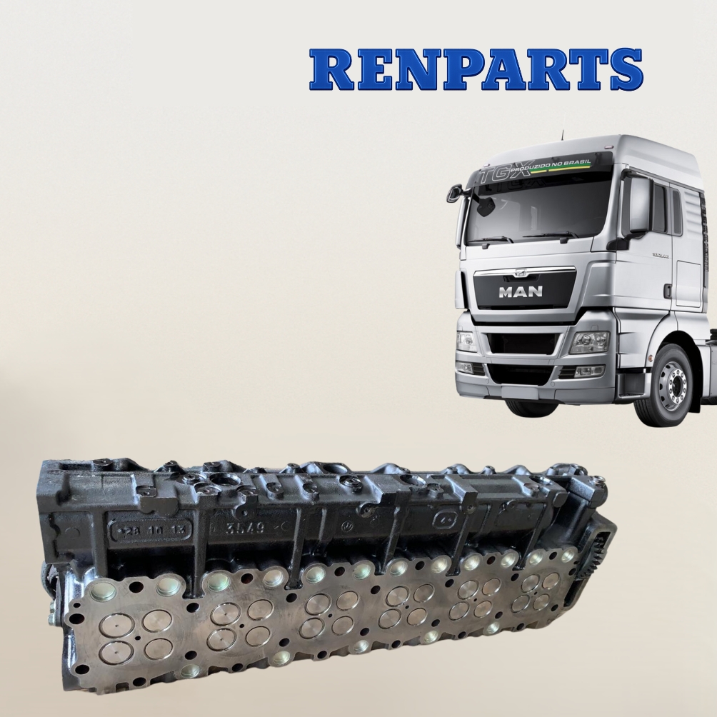 cabecote man tgx original retificado com garantia