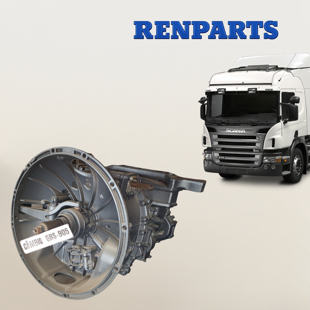 cambio scania grs 905 original linha renovo revisado sem agregados