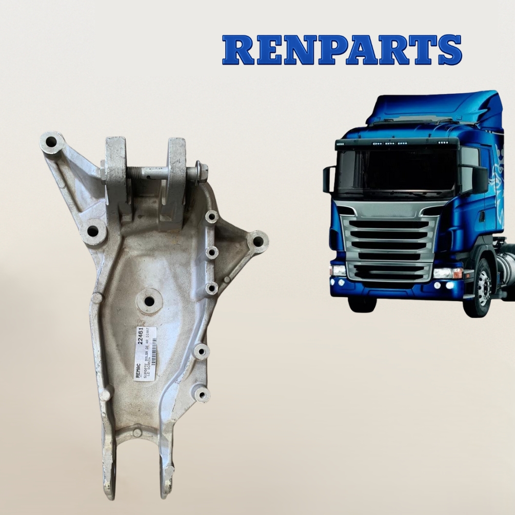 suporte bolsa ar scania dianteiro ld usado original