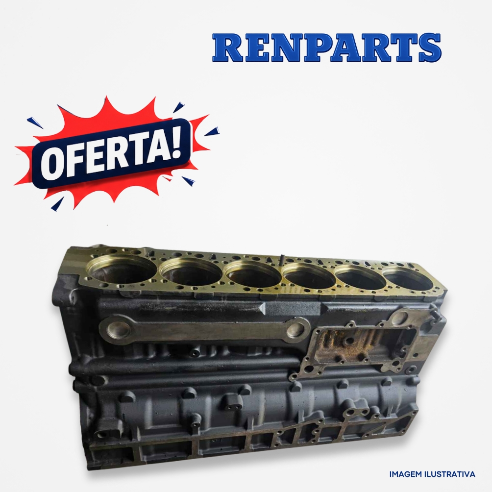 bloco motor om447 original promocao