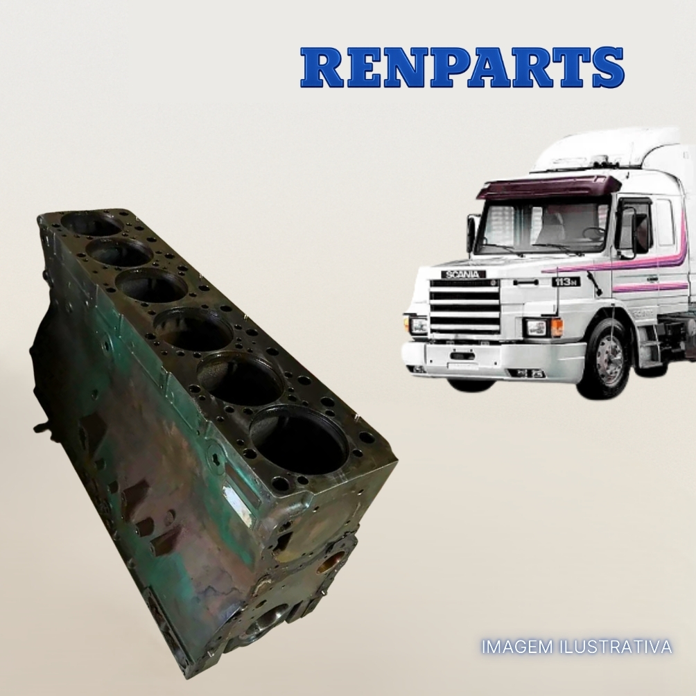 bloco motor scania 113 original