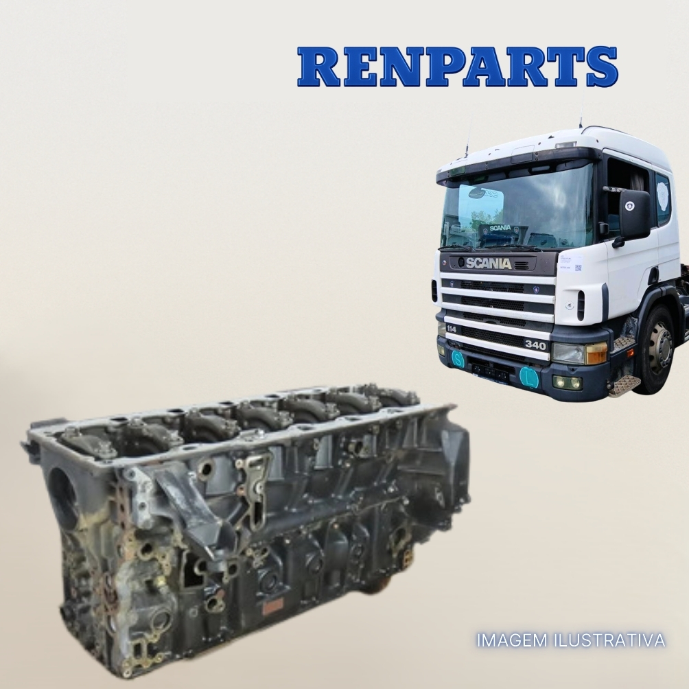 bloco motor scania dc11 original