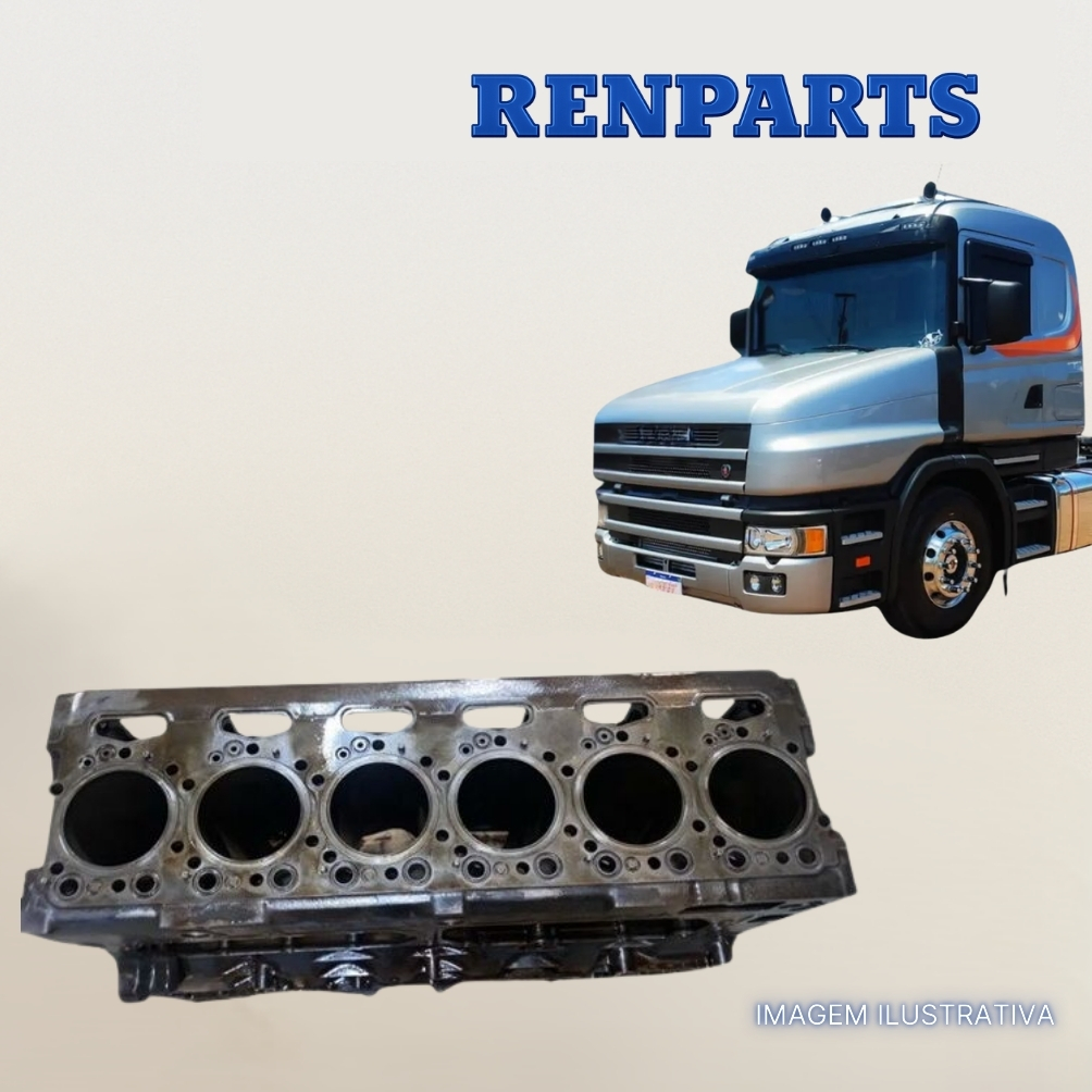 bloco motor scania dc12 original