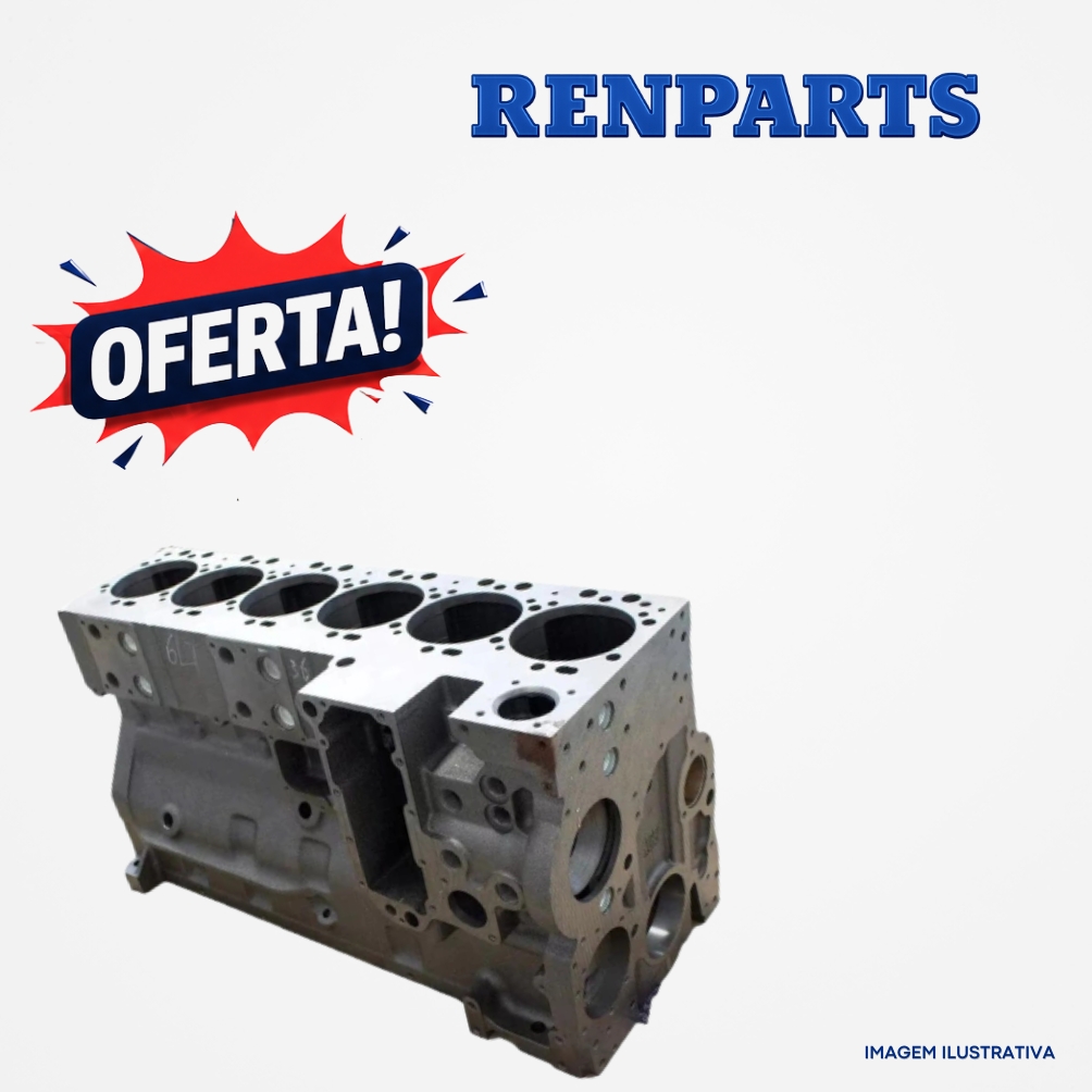 Bloco do Motor Cummins Série C - 6 cilindros