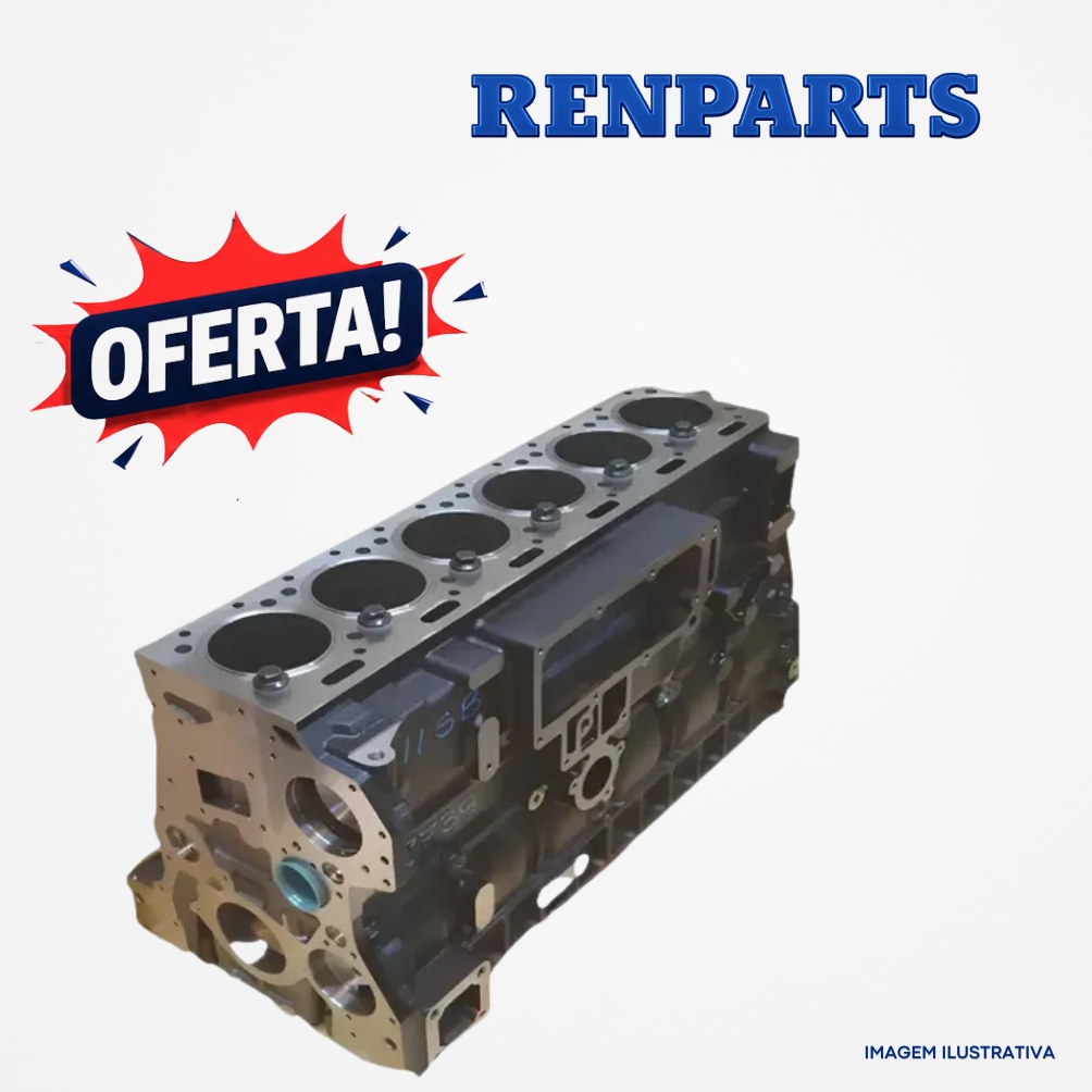 Bloco do Motor MWM MaxxForce - 6 cilindros Renparts